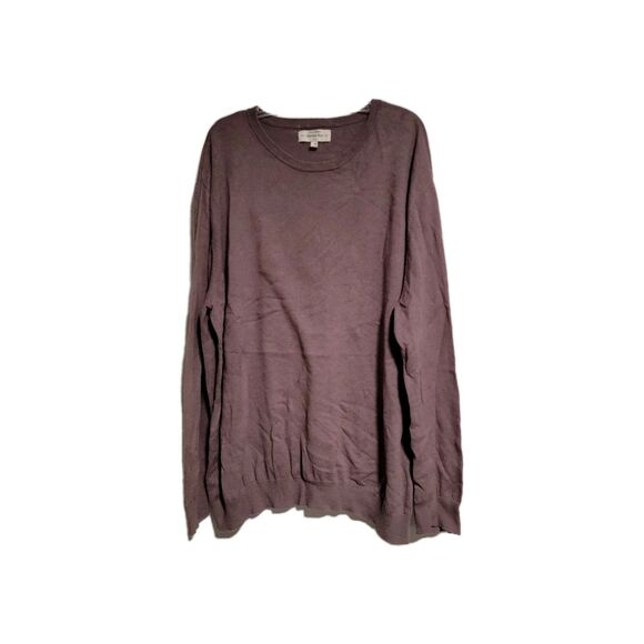 Hawker Rye Stitch Fix Mens XxLarge Cotton Cashmere Crew Neck Sweater Clove - Picture 2 of 6